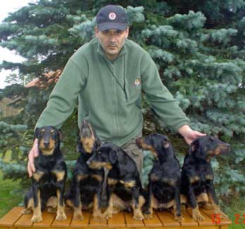 Milomir sa svojim psima (Švedska)